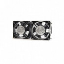 Ventilador Doble 12 Cm POWERGREEN Armario Rack