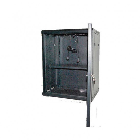 Armario Rack POWERGREEN 15U 60X60 Termostato + Ventiladores + 1 Bandeja