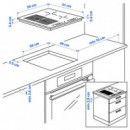 Smaklig (w) Placa Induc 500 59X51  IKEA