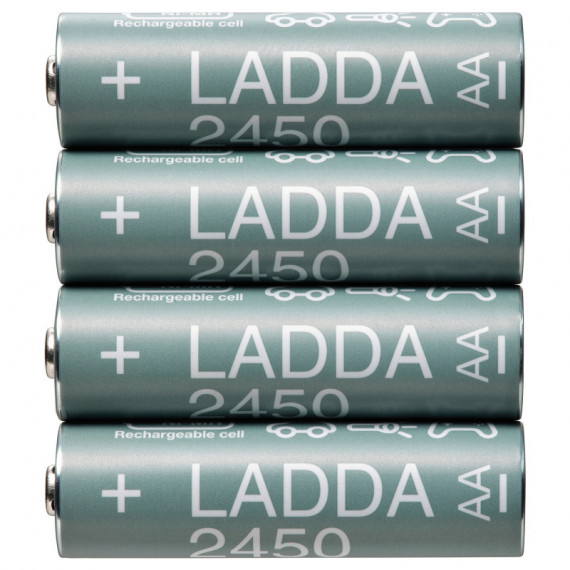 Ladda Pila Recargable Aa 1,2V 2450 X4  IKEA