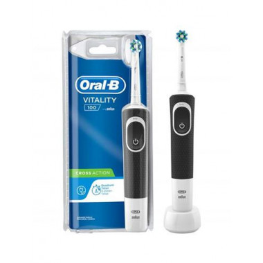 Brosse à dents électrique Braun ORAL-B Vitality 100 Cross Action Noir
