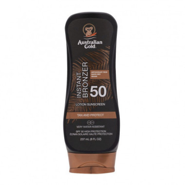 AUSTRALIAND GOLD INSTANT BRONZER LOCION SPS+50 237ML