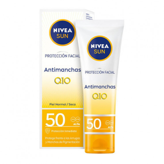 NIVEA Sun Facial Antimanchas Q10 SPF+50 50ML