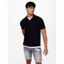 ONLY&SONS Polos Polo de Punto Only & Sons Ace Slub Dark Navy