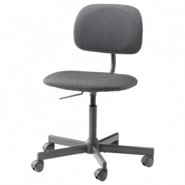 ÖRFJÄLL silla de escritorio infantil, blanco/Vissle gris claro - IKEA