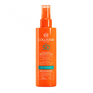 Spray Lait Solaire Protection Active Application ultra-rapide SPF50 COLLISTAR
