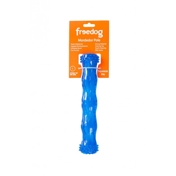 Fd Fd Mordedor Pole Azul Sonido 13.2 Cm  FREEDOG