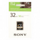 Tarjeta de Memoria Sd SONY Serie SF-UY3 de 32GB Clase 10 90MB/S