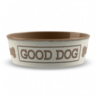 TARHONG Bowl Good Dog M Natural 925 Ml