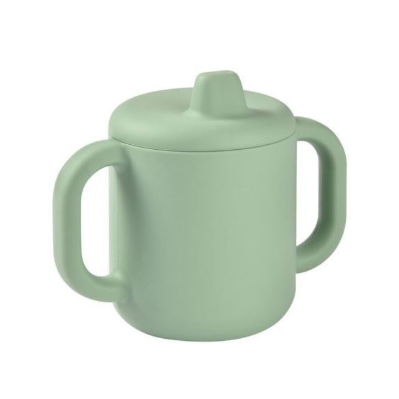 BEABA Taza Silicona Aprendizaje Verde