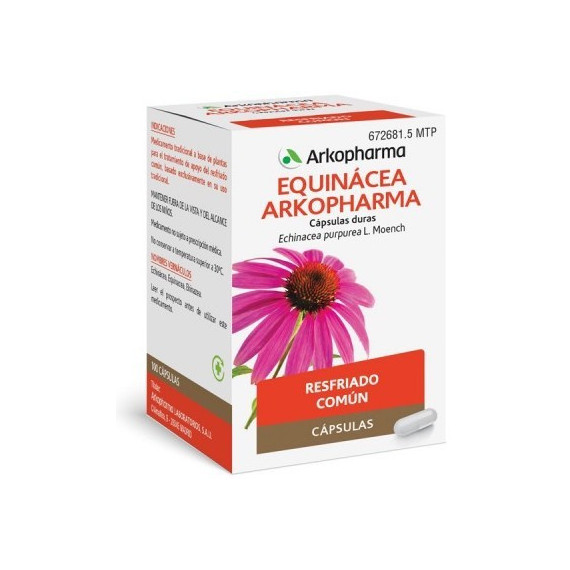 Equinacea ARKOPHARMA 250 Mg 100 Capsulas