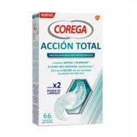 Corega Accion Total Limpiador Limpieza Protesis Dental 66 Tabletas  GSK CH