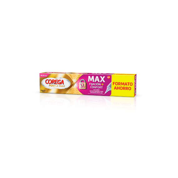 COREGA Max Fijacion + Confort 70G sin Sabor