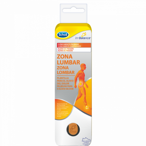 SCHOLL Plantillas Zona Lumbar In-balance Talla M