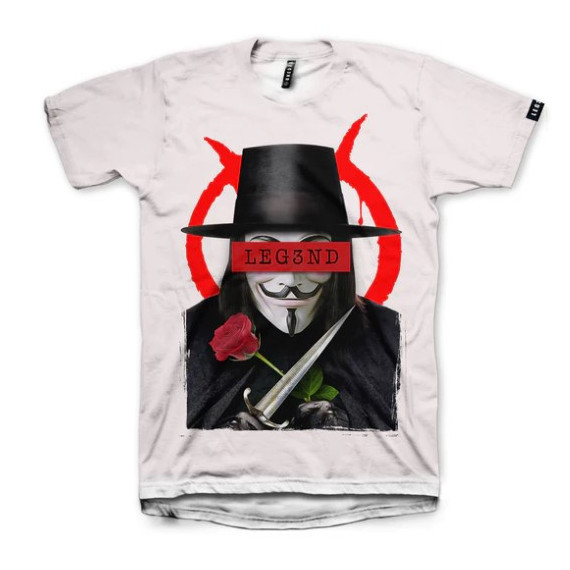 Camiseta LEG3ND Vendetta Blanco
