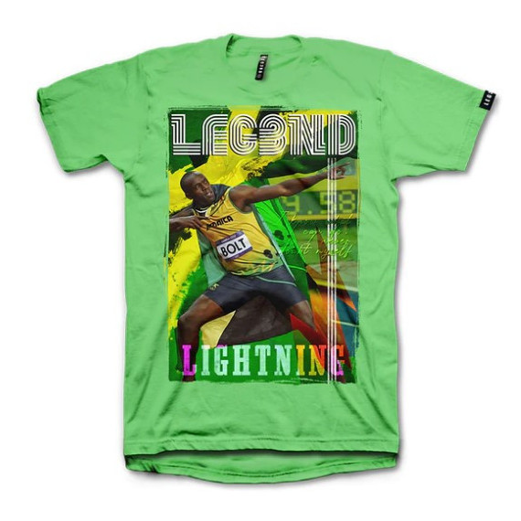 Camiseta LEG3ND Bolt Verde