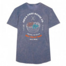 Camiseta ARICA Poke House Azul