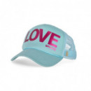 Gorra INSANE Trucker Love Unica Azul