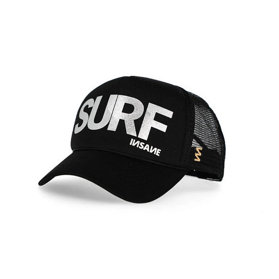 Gorra INSANE Trucker Surf Unica Negro