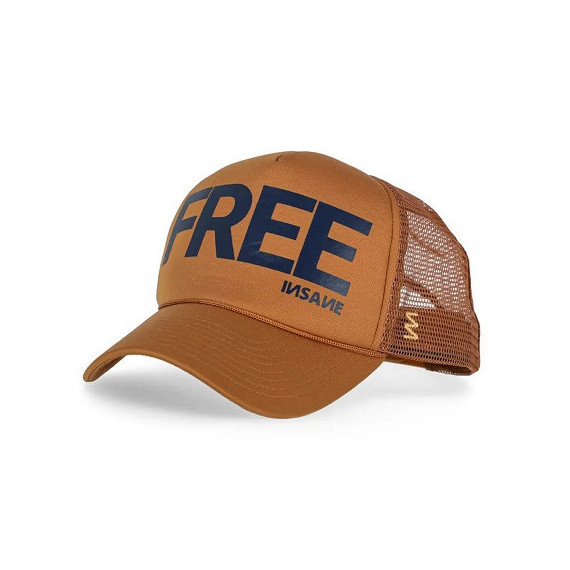 Gorra INSANE Trucker Free Unica Marrón