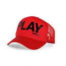 Gorra INSANE Trucker Play Unica Rojo