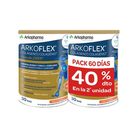 Arkoflex Dolexpert Colageno 2 Envases 390 G Pack  ARKOPHARMA
