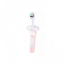 Mam Cepillo Dental Infantil Aprendizaje Training Brush 5+M 1 Unidad Color Rosa  JOHNSON & JOHNSON