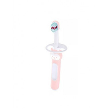 Mam Cepillo Dental Infantil Aprendizaje Training Brush 5+M 1 Unidad Color Rosa  JOHNSON & JOHNSON