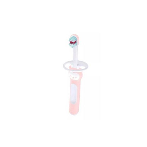 Mam Cepillo Dental Infantil Aprendizaje Training Brush 5+M 1 Unidad Color Rosa  JOHNSON & JOHNSON