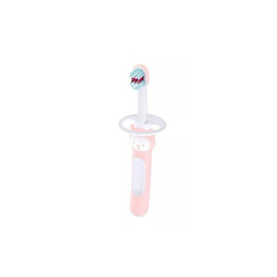 Mam Cepillo Dental Infantil Aprendizaje Training Brush 5+M 1 Unidad Color Rosa  MAM BABY