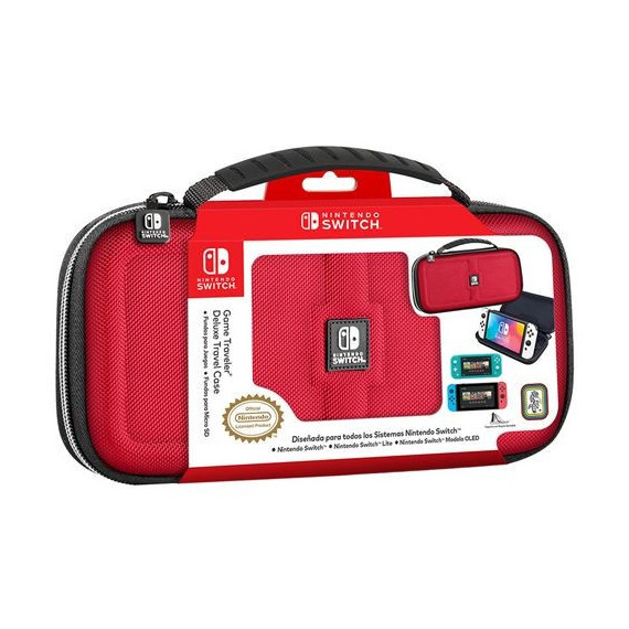 Game Traveler Deluxe Travel Case Red NNS30R Switch  NINTENDO