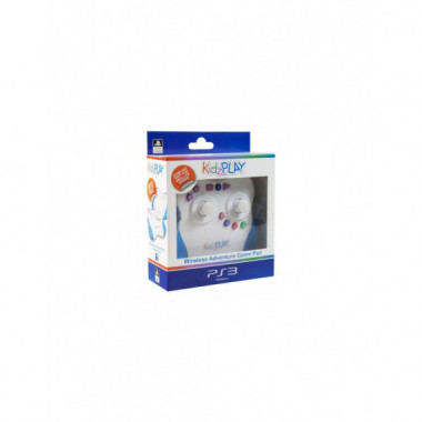 Mando Kidzplay Mando Infantil Wireless Oficial L. Sony Azul PS3  SHINE STARS