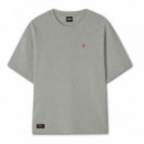 Camiseta GLINT Oversized Chiringuito Gris