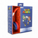 Auriculares Infantiles Super Mario Bros Children´s Multiplataforma  OTL TECHNOLOGIES