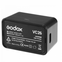 Cargador VC26 GODOX para VB26 Flash V1, AD1000PRO