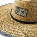 Sombrero PELAGIC Baja Straw Open Seas Verde