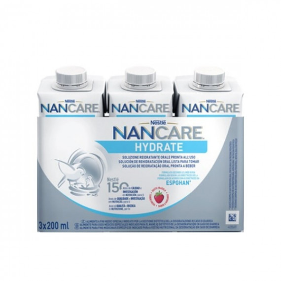 Nancare Hydrate 3 Envases 200 Ml  NAN