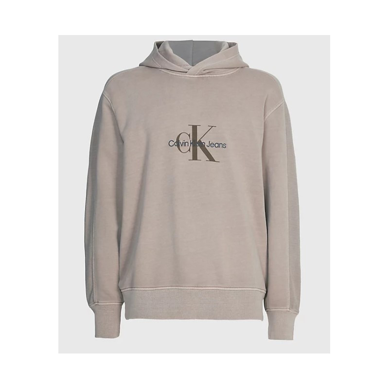 Calvin Klein Jeans MONOLOGO HOODIE Blanco - Envío gratis