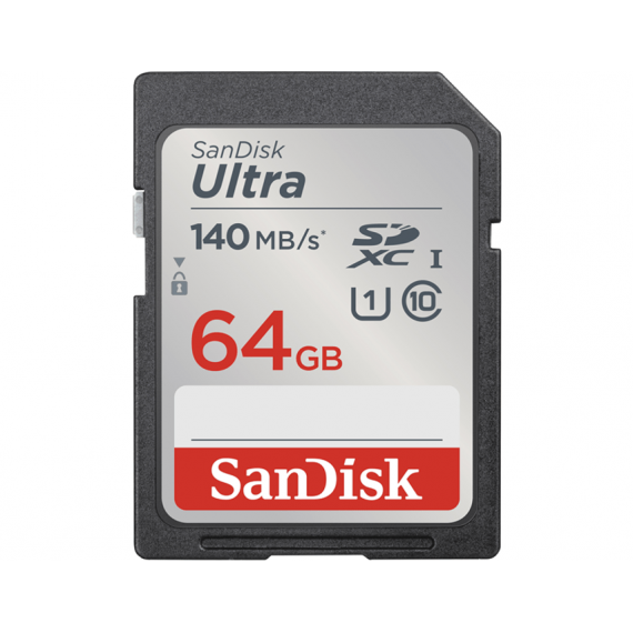 Tarjeta SANDISK Ultra 64GB 140MB/S