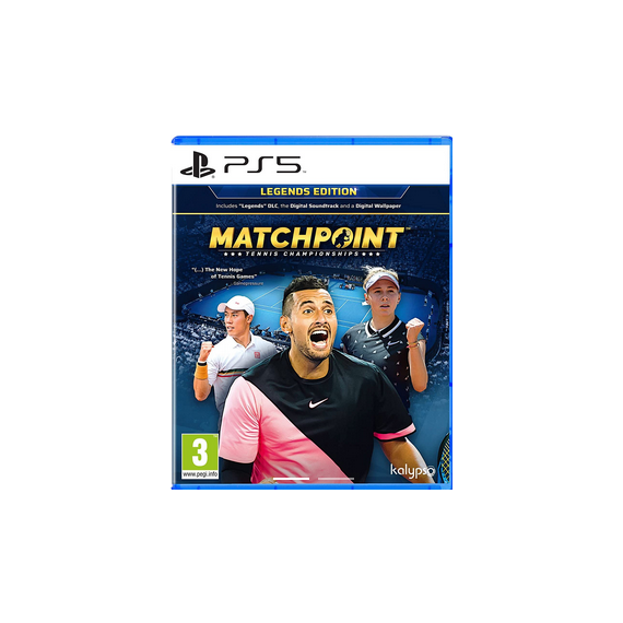 PS5 MATCHPOINT TENNIS CHAMPIONSHIPS LEGENDS EDITIONS