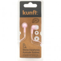 Auriculares con Cable KUNFT Soundbasiks (in Ear - Rosa)