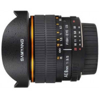 Samyang 8 Mm F/3.5 Ae Ojo de Pez para Nikon Cs Ii  LK SAMYANG
