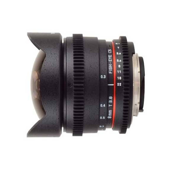 Samyang 8 Mm T3.8 V-dslr Ii para Canon  LK SAMYANG