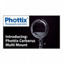 PHOTTIX Montura Cerberus con Bowens Mount S
