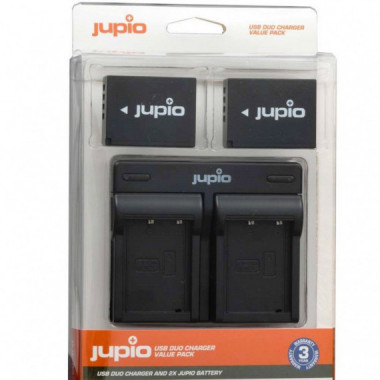 JUPIO Cargador + 2 Baterias Np- FW50 Kit-sony