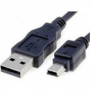 TETHERTOOLS Cable Mini USB a USB 2.0 4,6M Negro