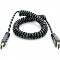 ATOMOS Cable Espiral 50-65CM Full HDMI a Full HDMI