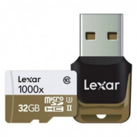 LEXAR Micro Sdhc 32 Gb 150M/S + Lector USB 3.0