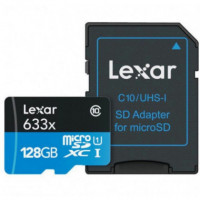 LEXAR Micro Sdxc 128GB 95MB / S + Adaptador Sd