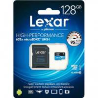 LEXAR Micro Sdxc 128GB 95MB / S + Adaptador Sd